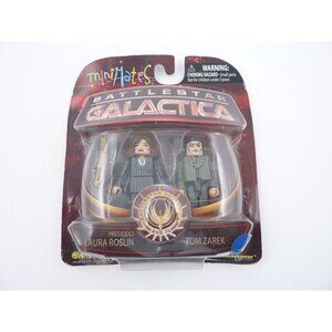 Diamond Minimates Battlestar Galactica Wave 4 Laura Roslin & Tom Zarek